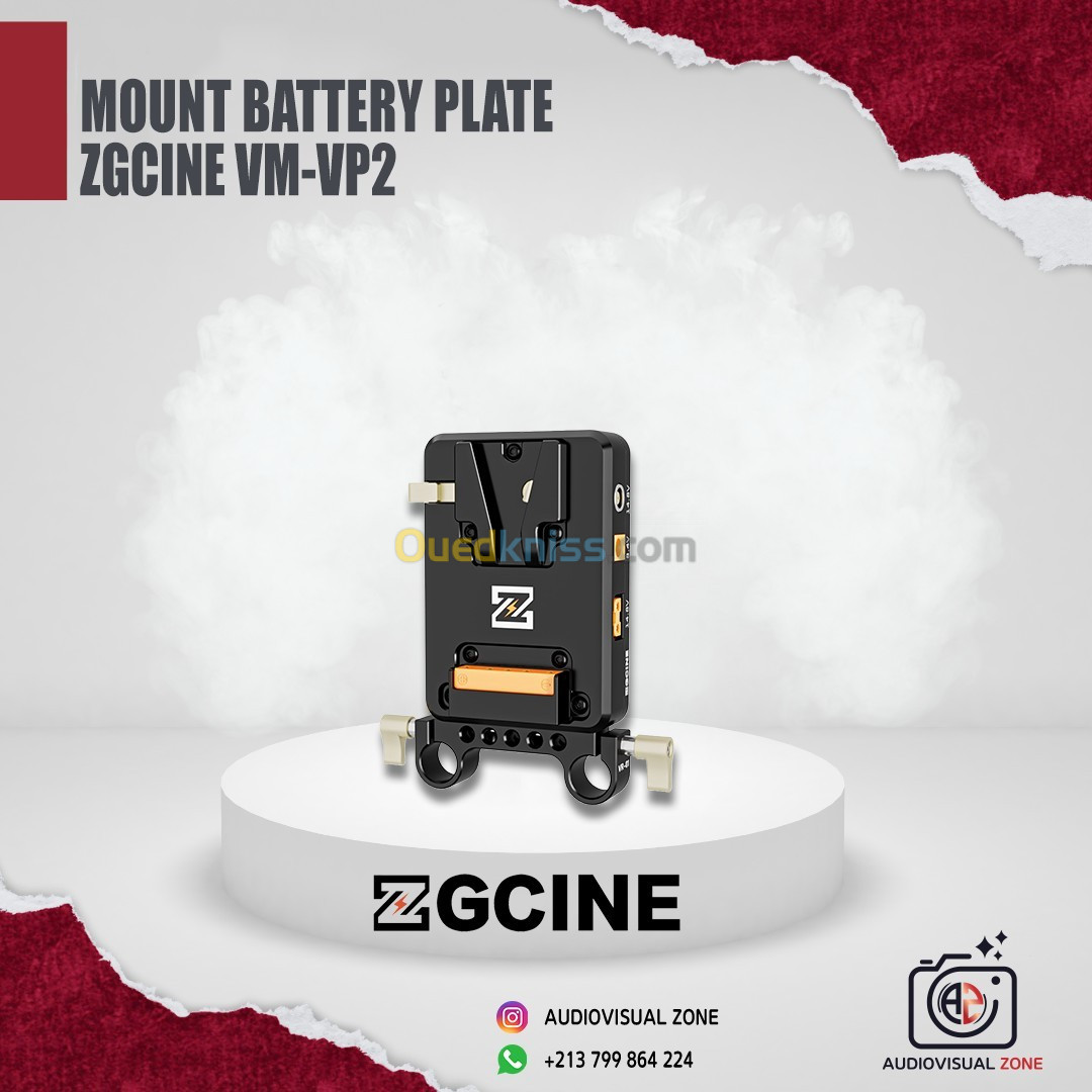 V Mount Battery Plate ZGCINE VP-2 VM-VP2 