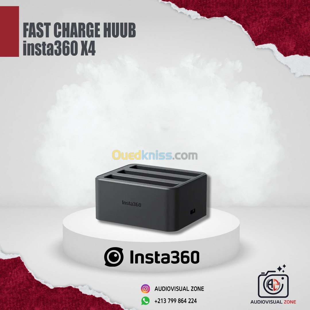 FAST CHARGE HUUB INSTA360 X4