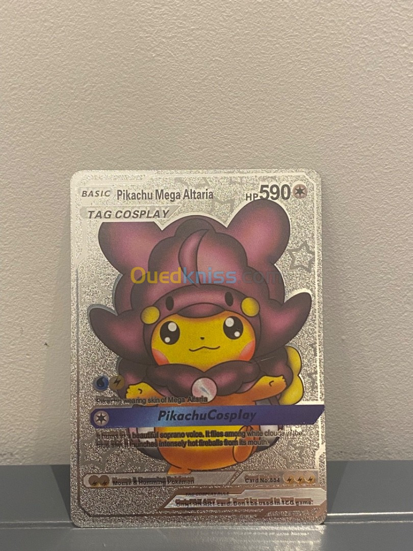 Pack de 6 Carte Pokémon Métallique de Pikachu