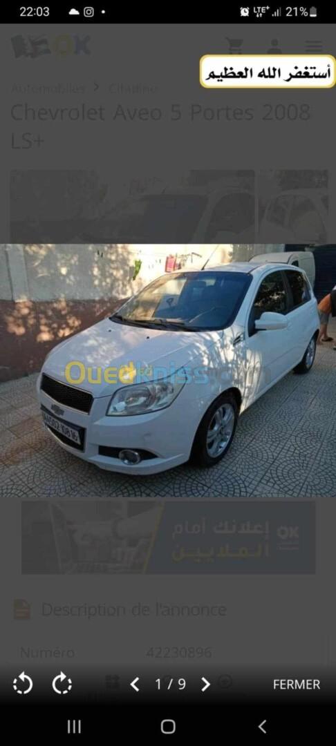 Chevrolet Aveo 5 portes 2008 Aveo 5 portes