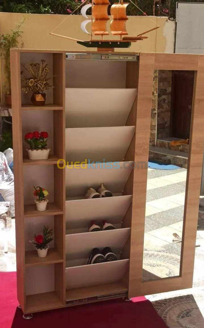 بورت شوسير توصيل مجاني ترتيب الأحذية منظم الأحذية Porte chaussures