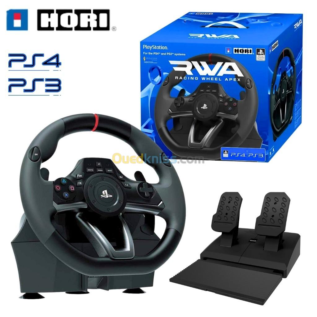 Hori RWA Original Volant de course Apex pour PS4/PS3/PC/Playstation 4