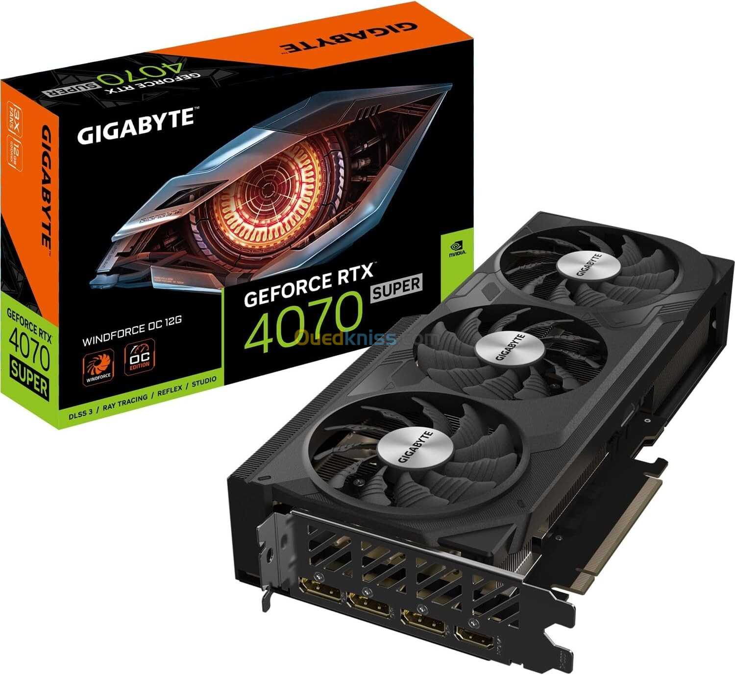 Carte graphique Gigabyte RTX 4070 Super Windforce OC 12 Go