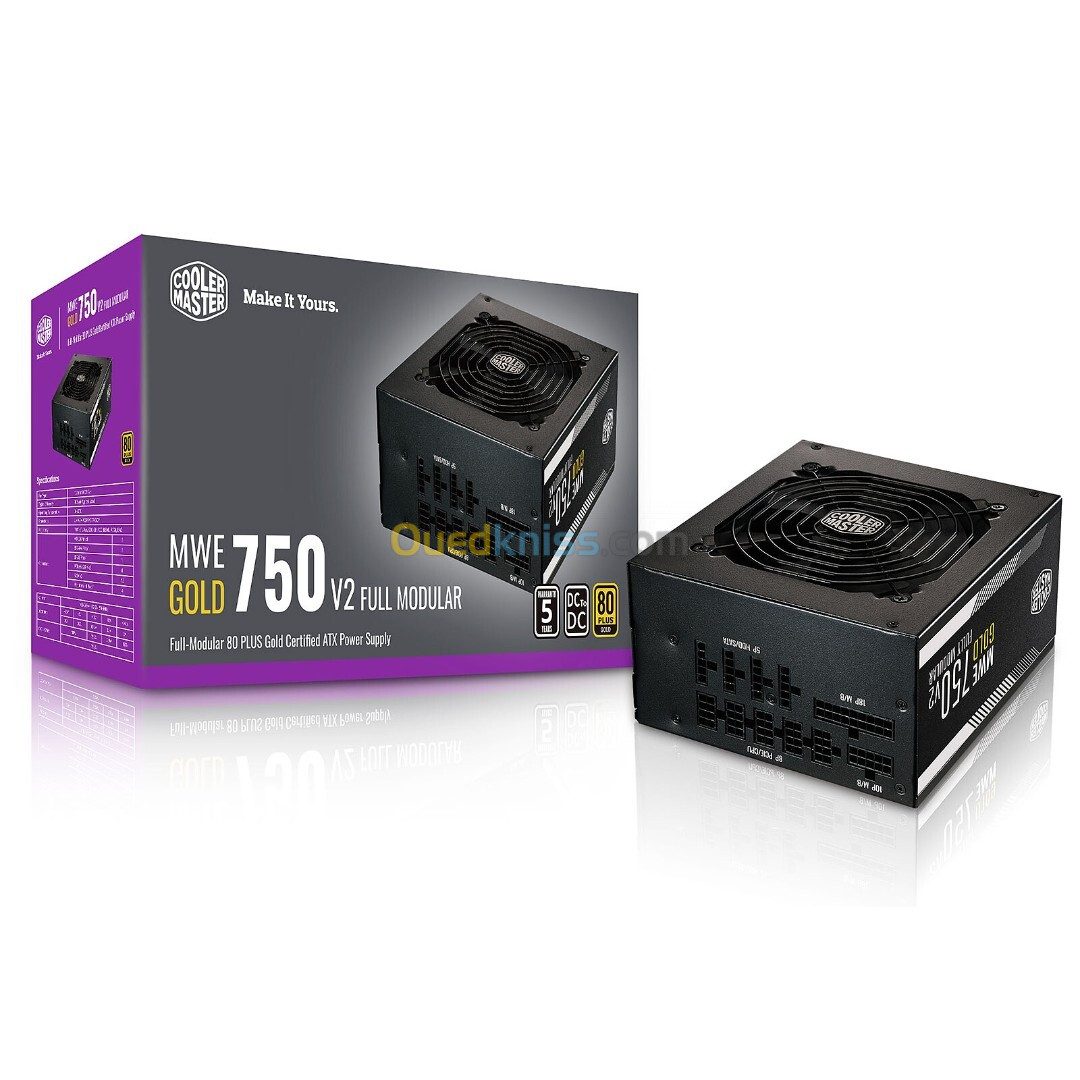 PSU GAMER Cooler Master MWE Gold 850 Full Modular V2/Cooler Master MWE Gold 750 Full Modular V2