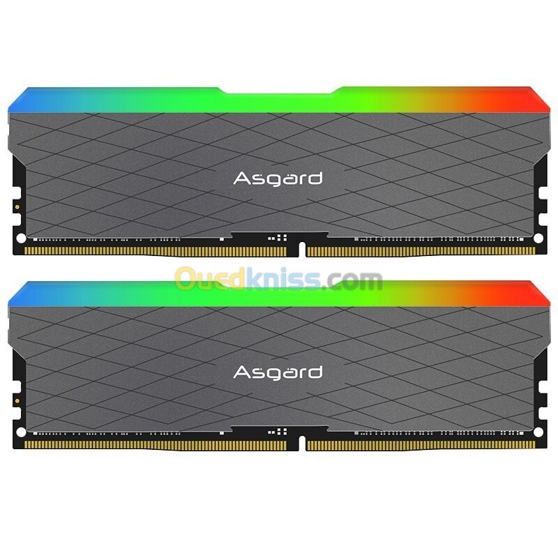 Ram Asgard Loki Ddr4 rgb Séries 16GB (2 x 8GB) 3200mhz Grey