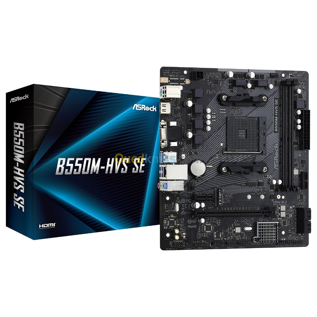 CARTE MERE  ASRock B550M-HVS SE