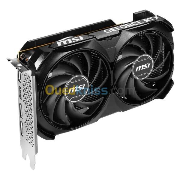 Carte Graphique MSI GeForce RTX 4060 VENTUS 2X BLACK 8G OC