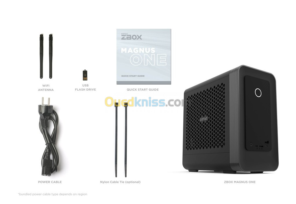 Pc Gamer Mini Zotac ZBOX Magnus One Noir i5-10400F RTX 6GB 3050