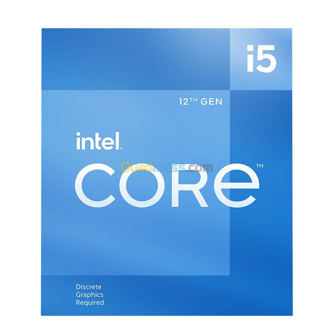 Cpu Intel Core i5-12400F (2.5 GHz / 4.4 GHz)