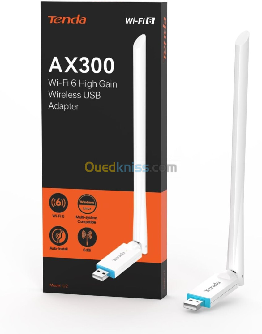 Carte Réseau USB TENDA U2 AX300 WIFI6