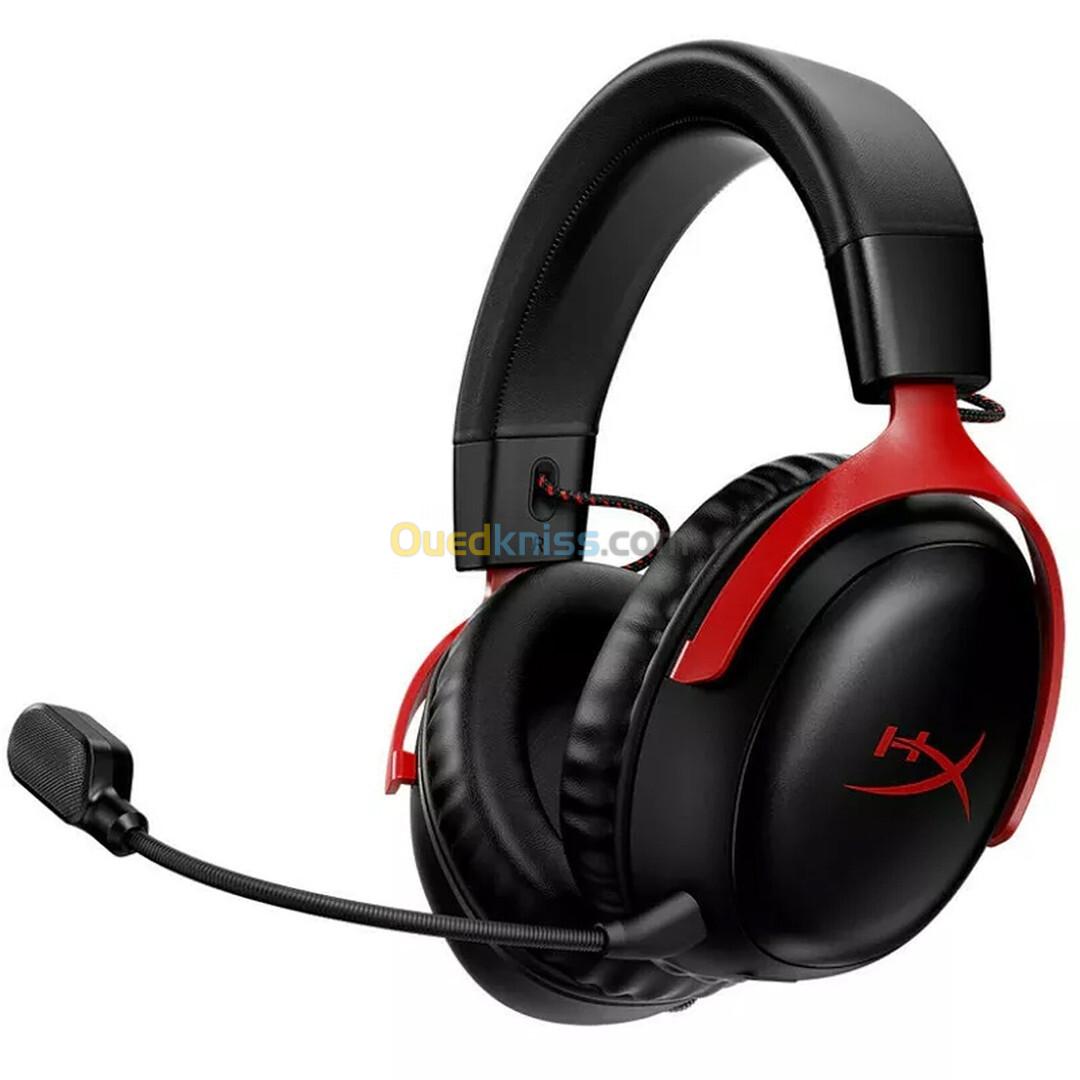 Casque HyperX Cloud III Wireless (noir/rouge)