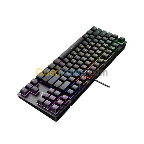 Clavier HAVIT MECHANIQUE KB869L BLACK