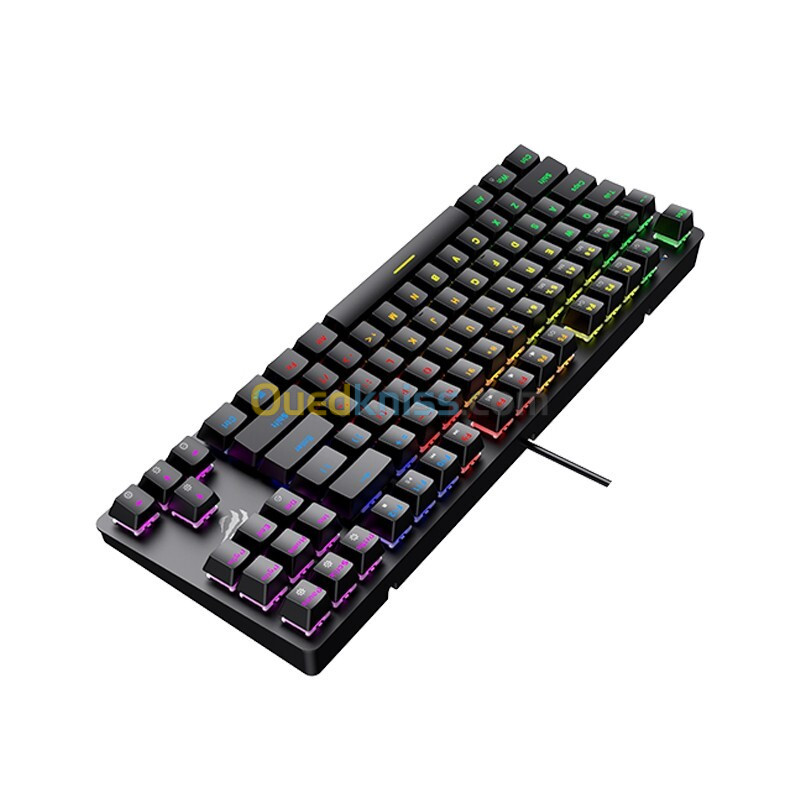 Clavier gamer HAVIT MECHANIQUE KB869L BLACK