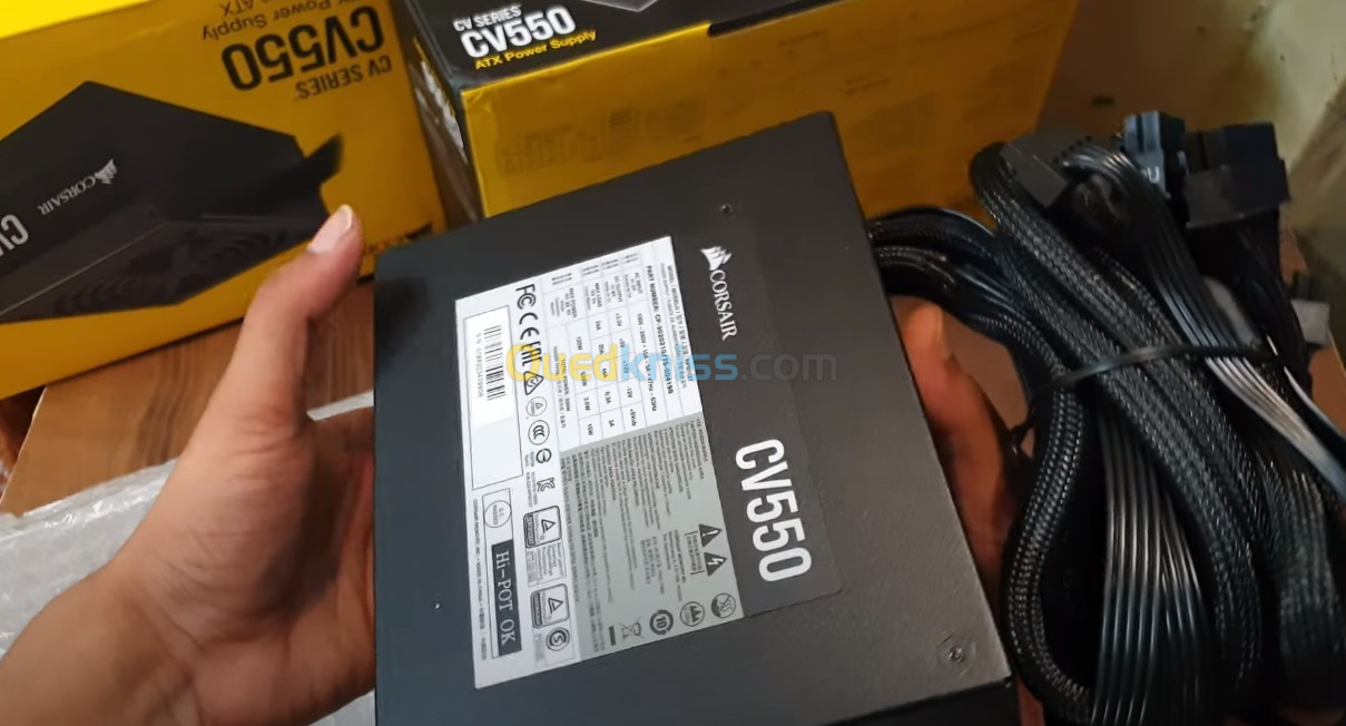 Alimentation corsair cv 550w 80 plus browns 