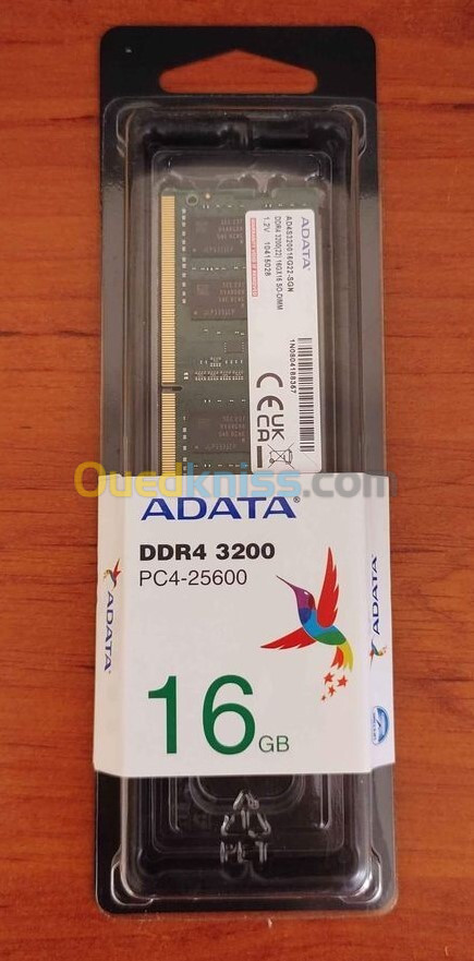 ADATA RAM DDR4 3200 16G FOR LAPTOP