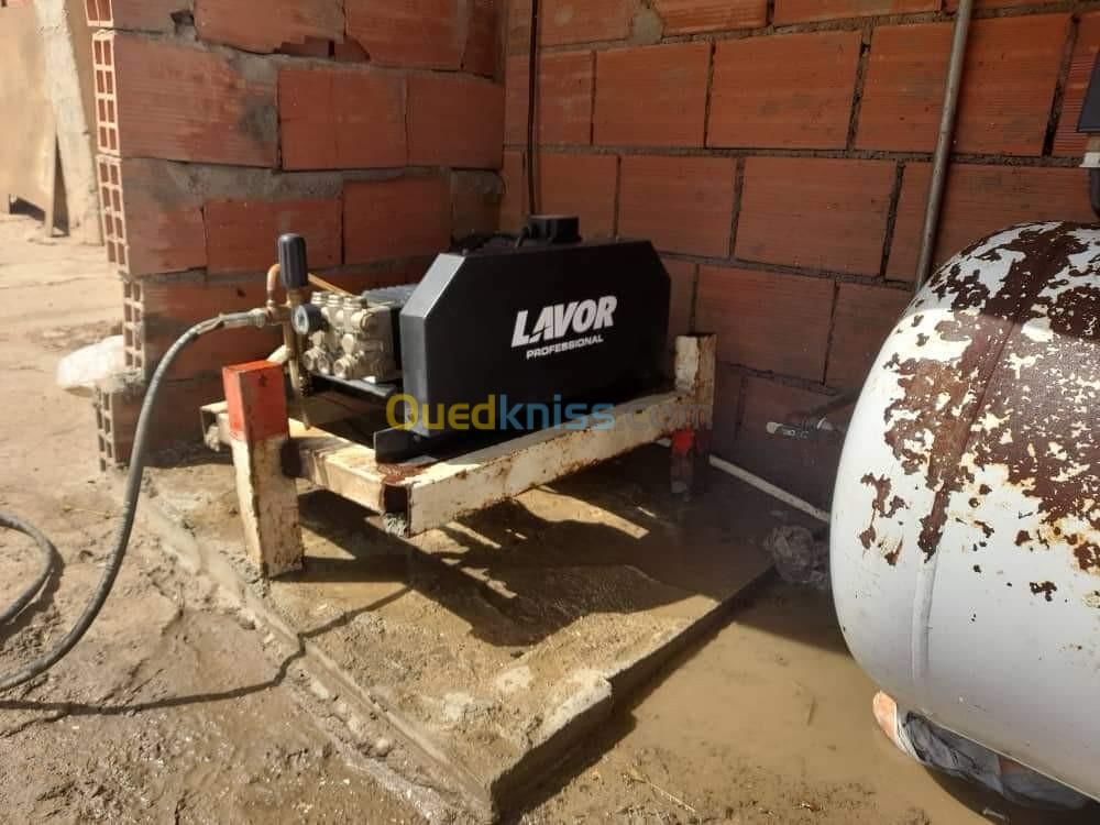 Compresseur 500l+pompe lavage