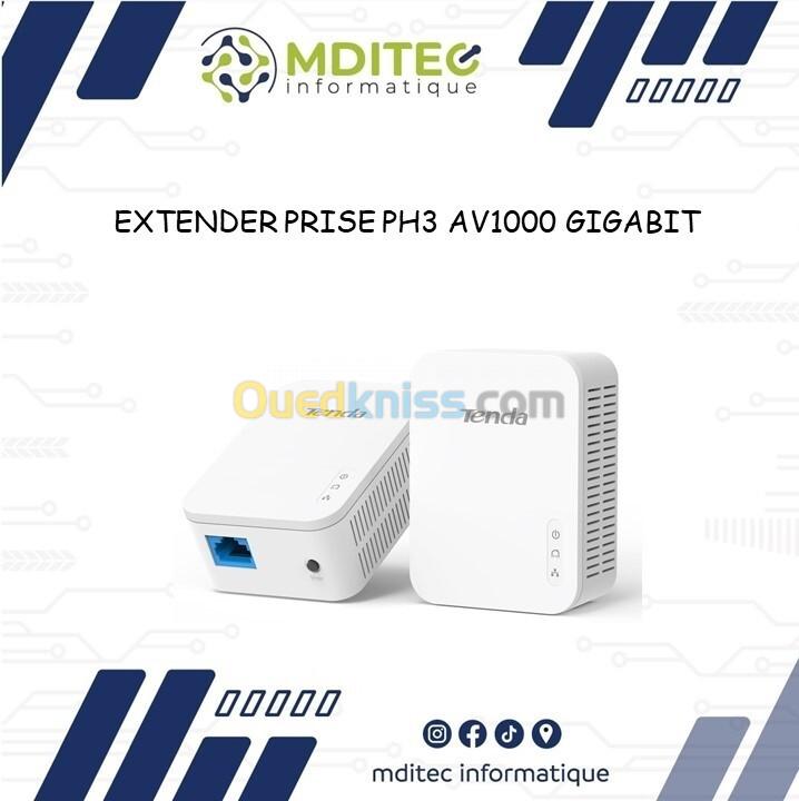 EXTENDER PRISE PH3 AV1000 GIGABIT