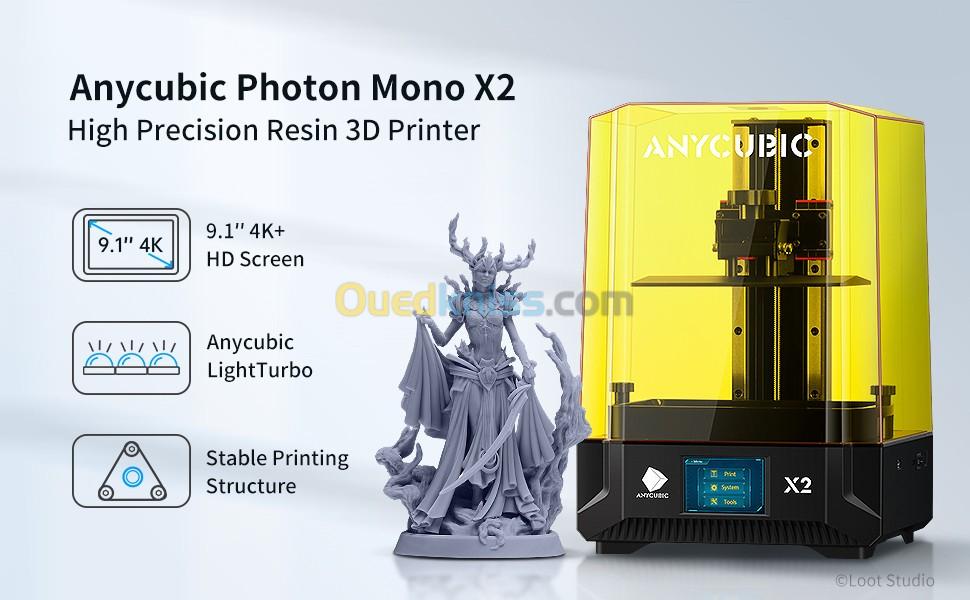 Imprimante 3D Resine SLA AnyCubic Mono 4K - Sétif Algeria