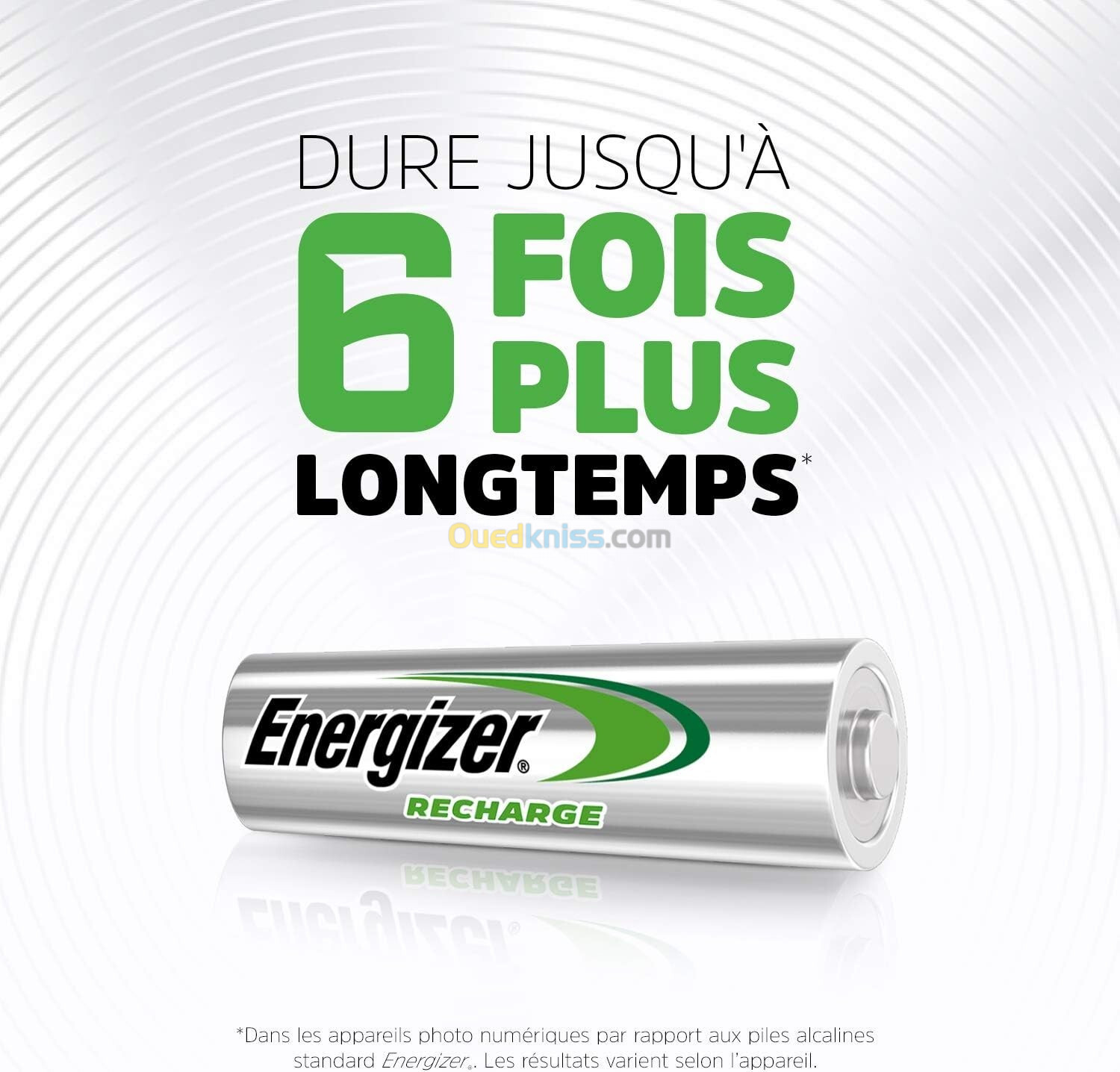 Les piles rechargeables Energizer Recharge