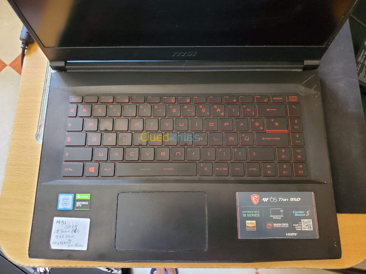 Laptop Gamer MSI GF65 Thin 95D