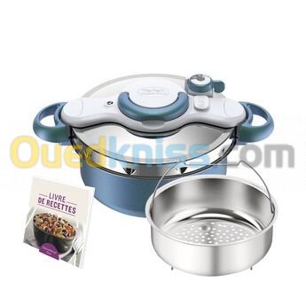 Seb  DUO 5 L Cocotte-minute Bleu Boréal CLIPSOMINUT