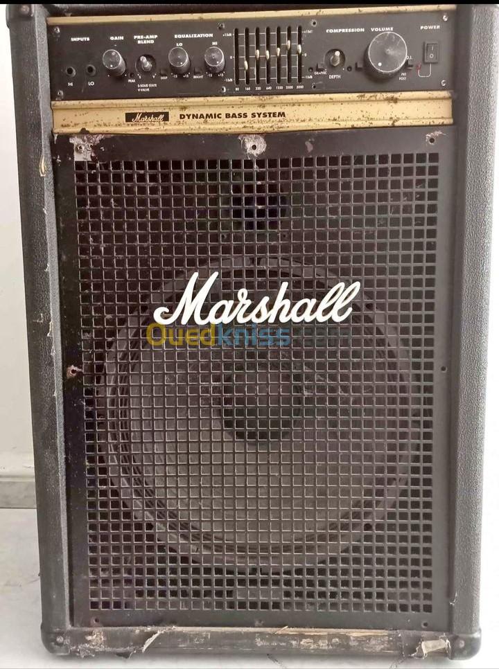 Basse Fender et Ampli Marshall 250 Watts