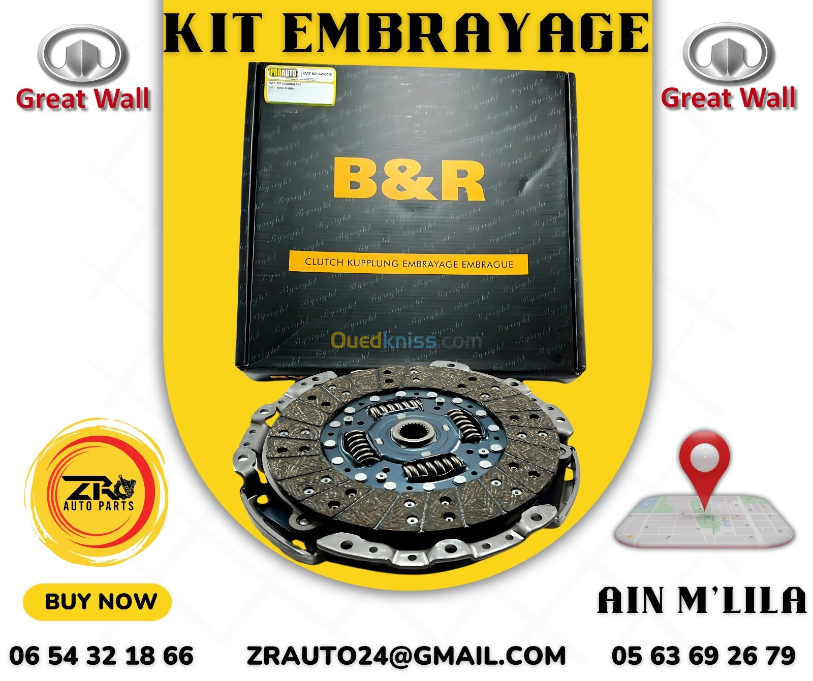 Kit Embrayage Greatwall C30 Florid M4 Wingel Peri 