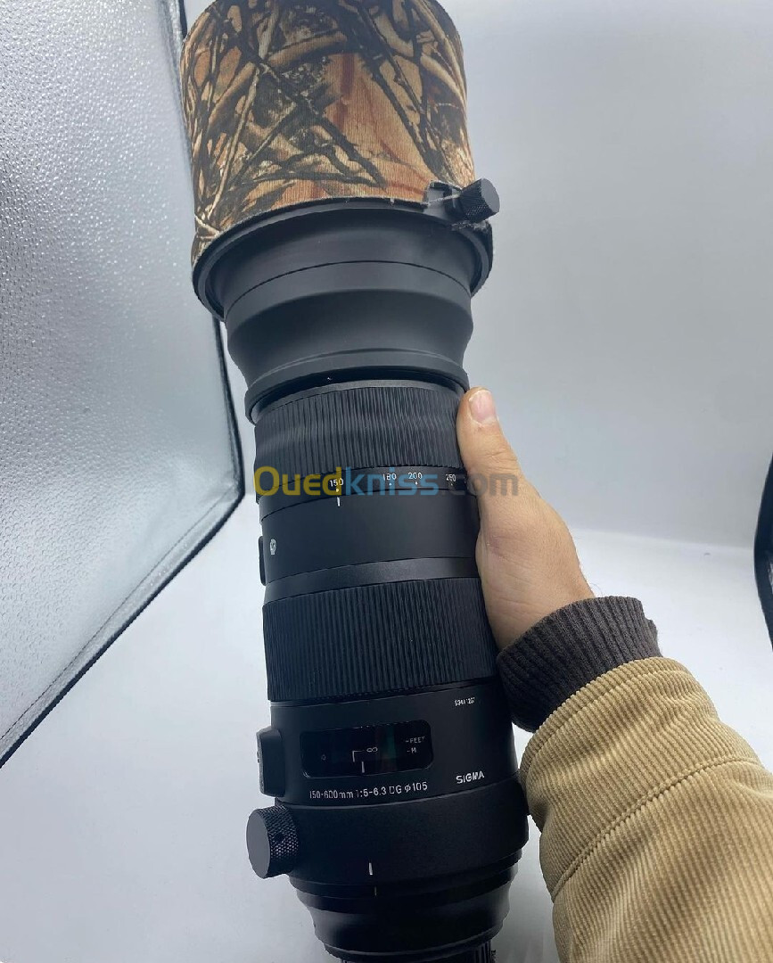 Objectif sigma 150-600mm sport canon