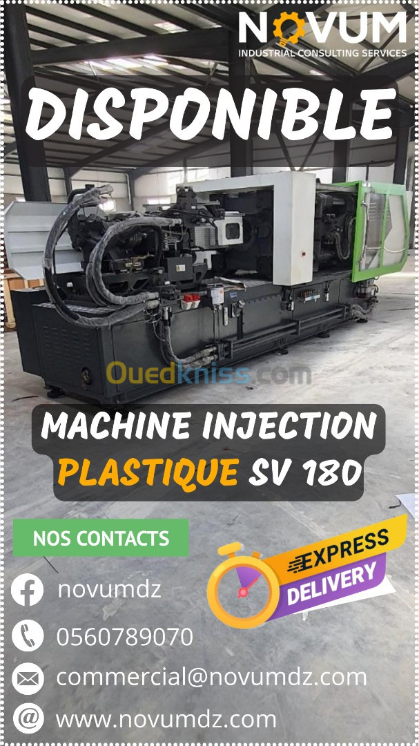 Machine Injection de plastique 180 Ton Servo Dakumar 