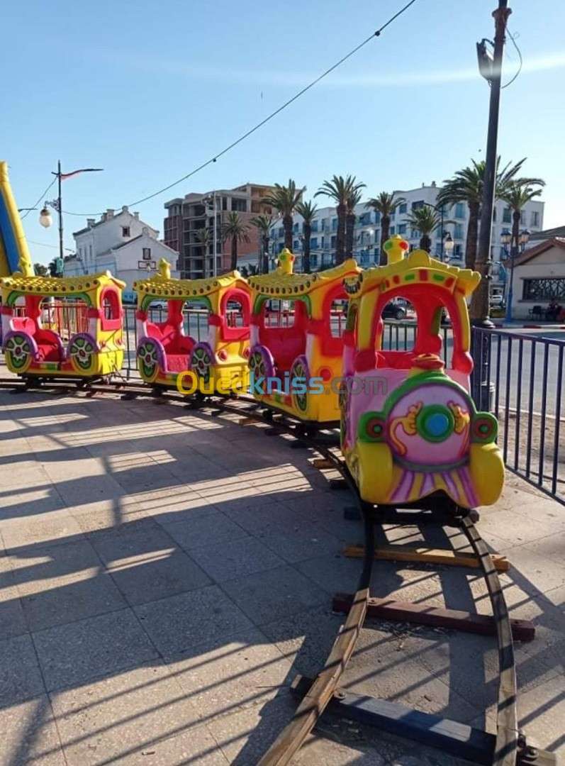 Manege bateau pirate train 