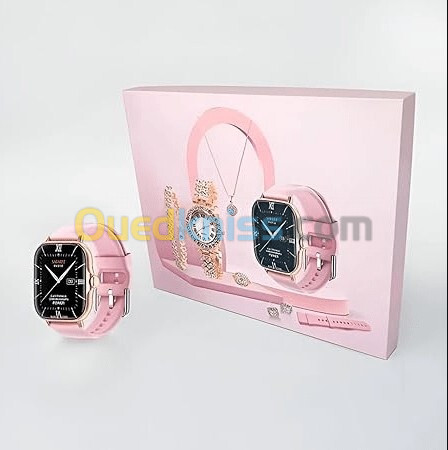 Smart watch pour femme + accessoires.