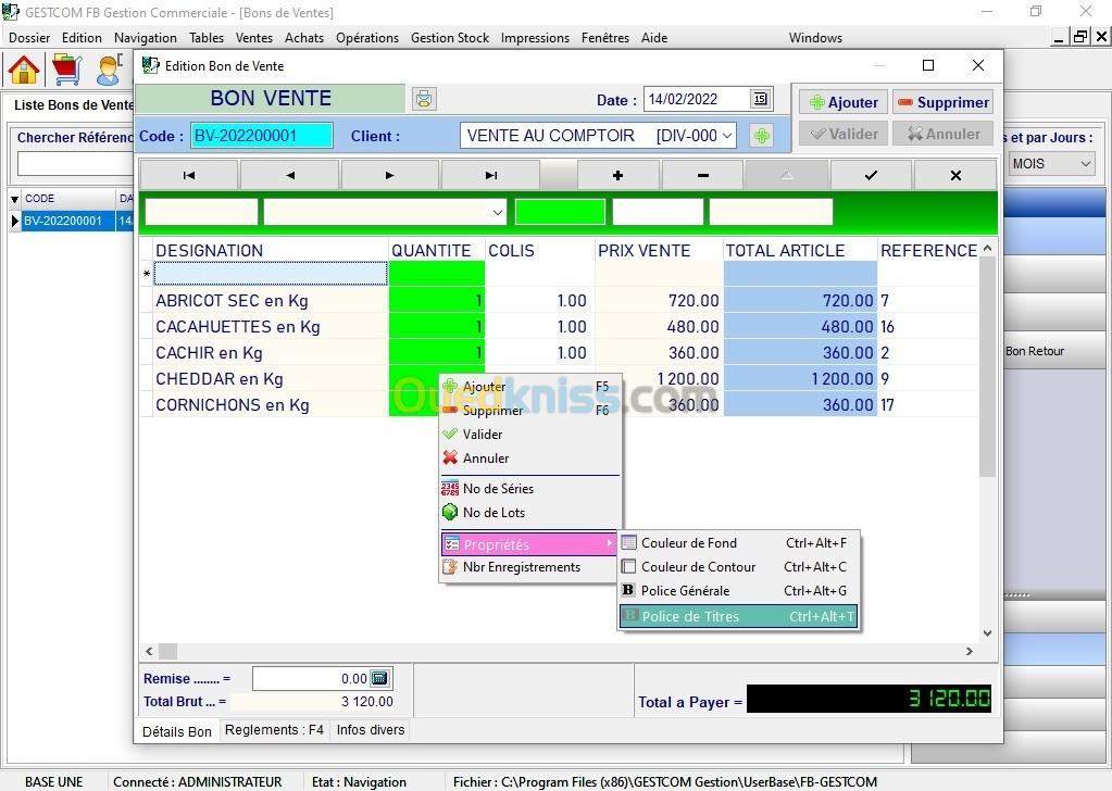 Logiciel Gestion Commerciale Algerie