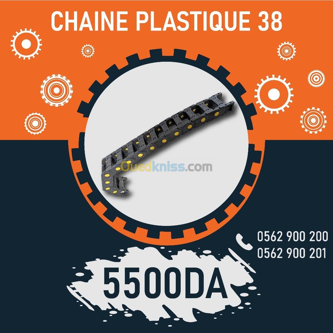 CHAINE PLASTIQUE 38