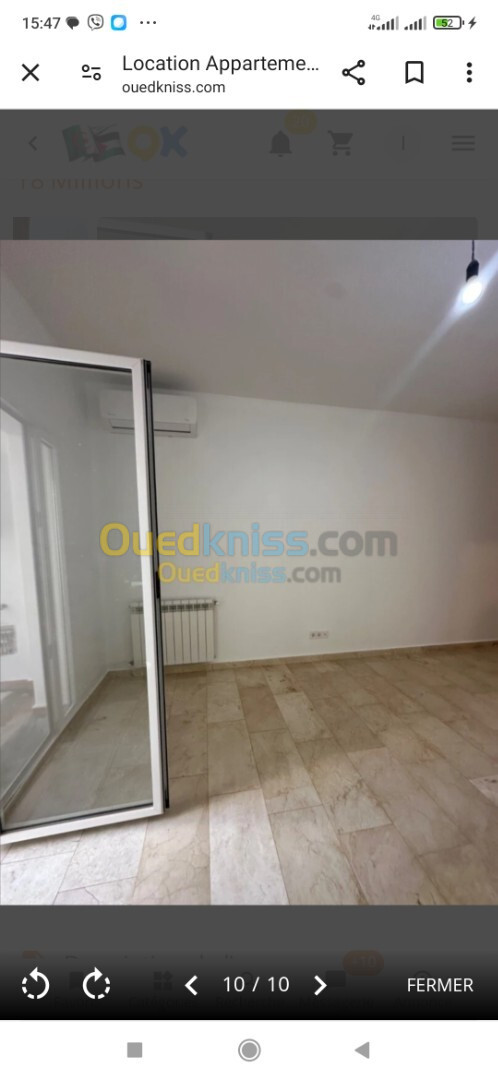 Location Appartement F3 Alger Ouled fayet