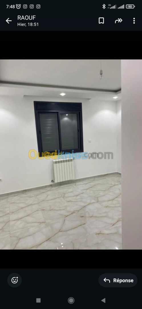 Location Appartement F4 Alger Ouled fayet