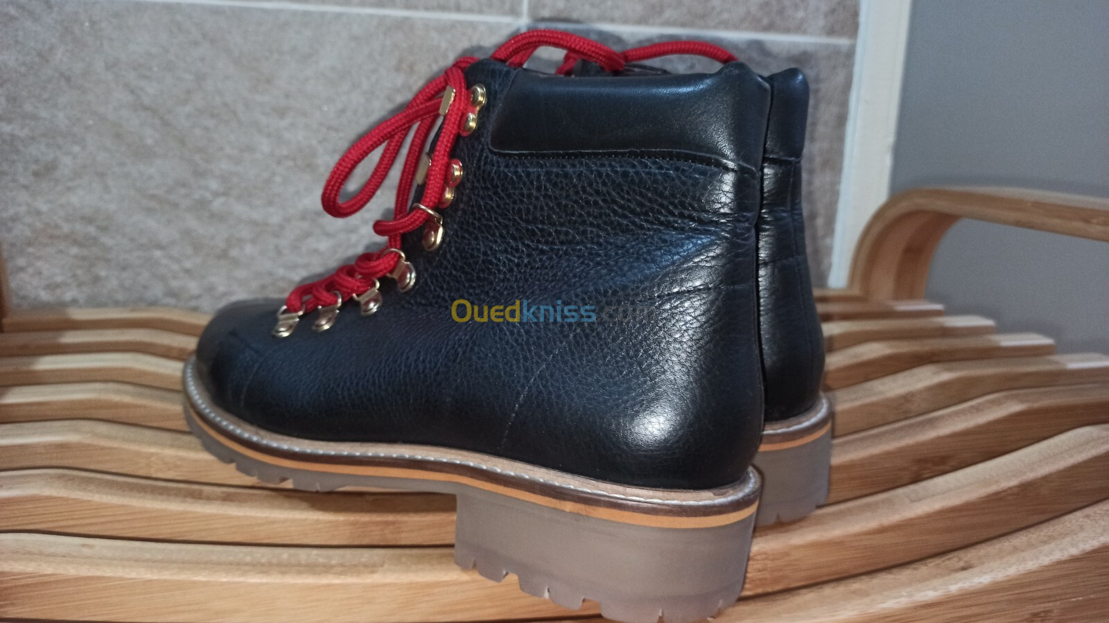 Boots outdoor en cuir original 