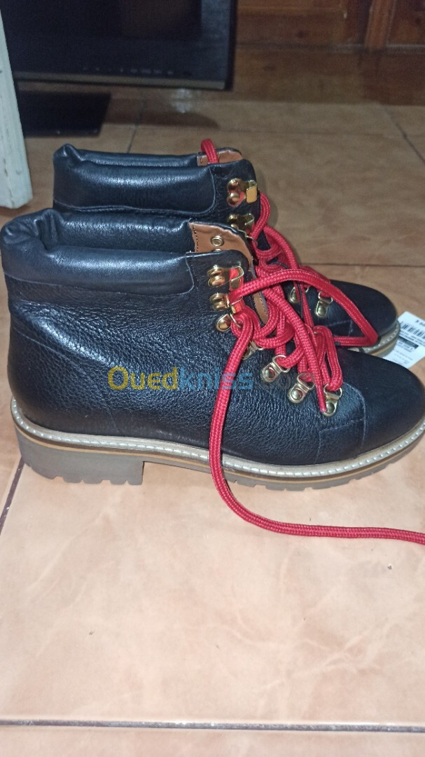 Boots outdoor en cuir original 