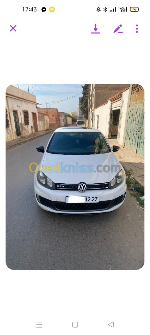 Volkswagen Golf 6 2012 GTD