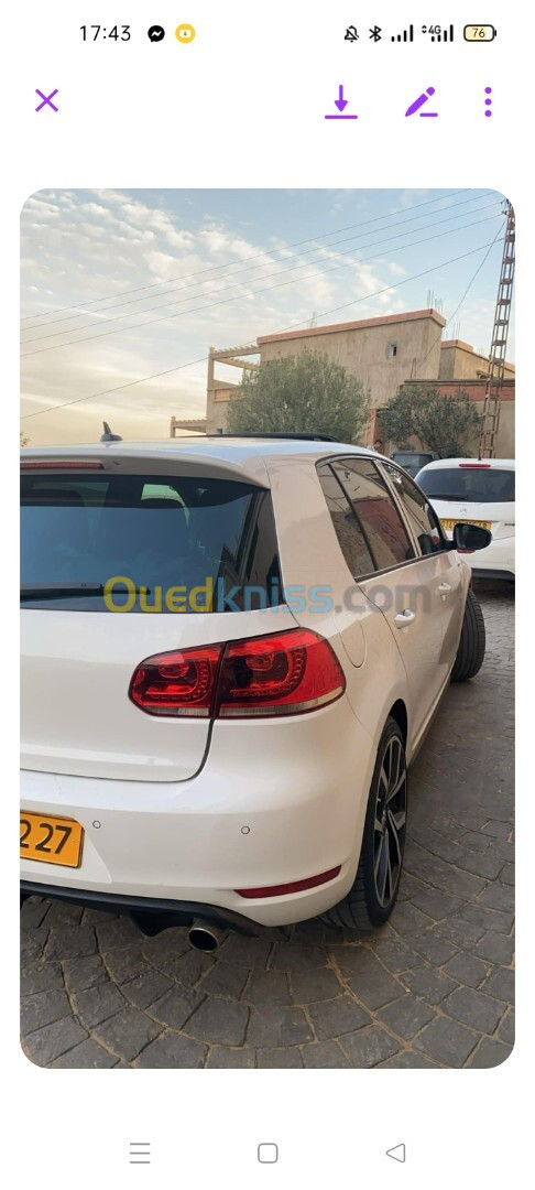 Volkswagen Golf 6 2012 GTD