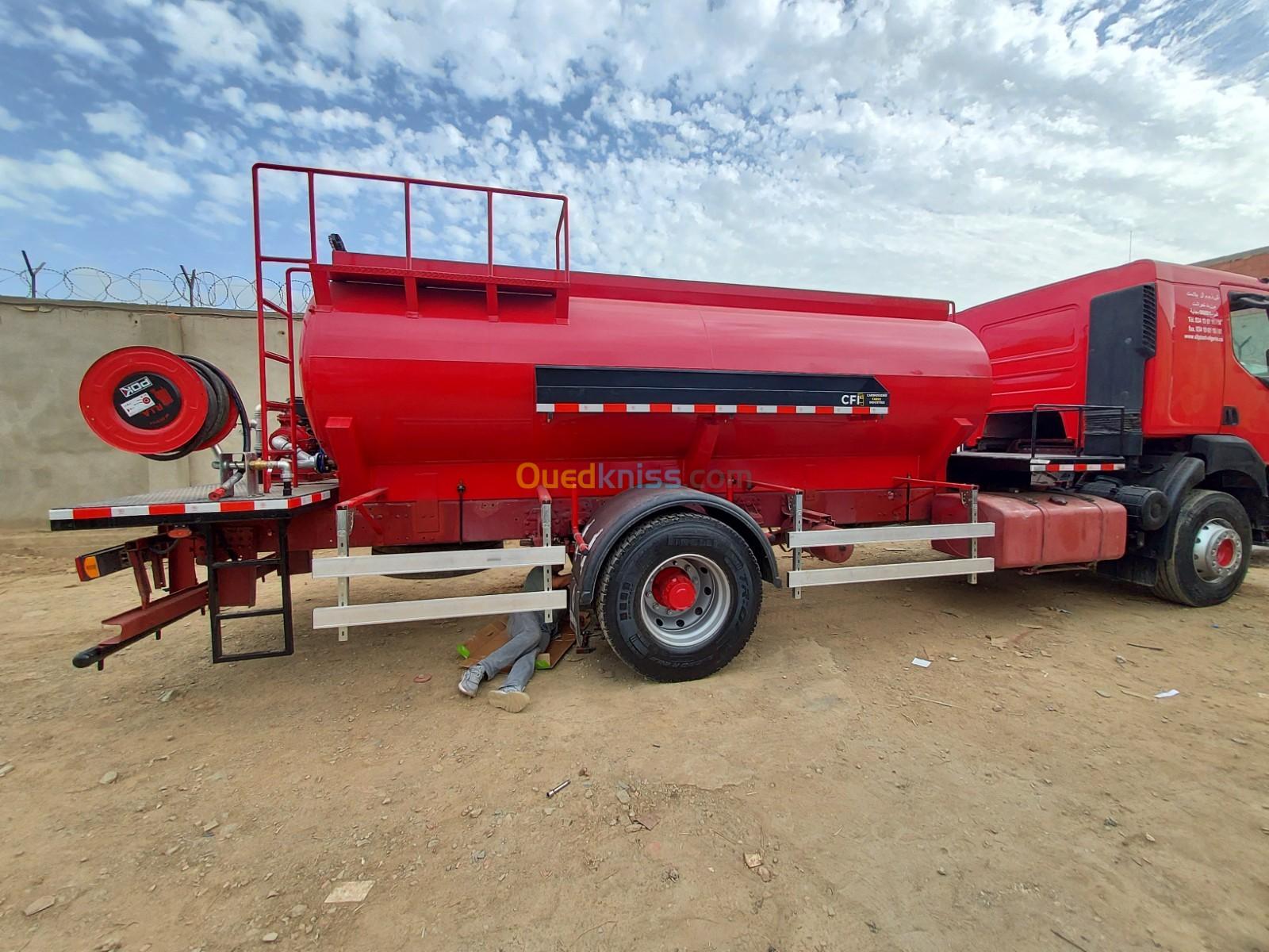 Fabrication citrene sur camion 