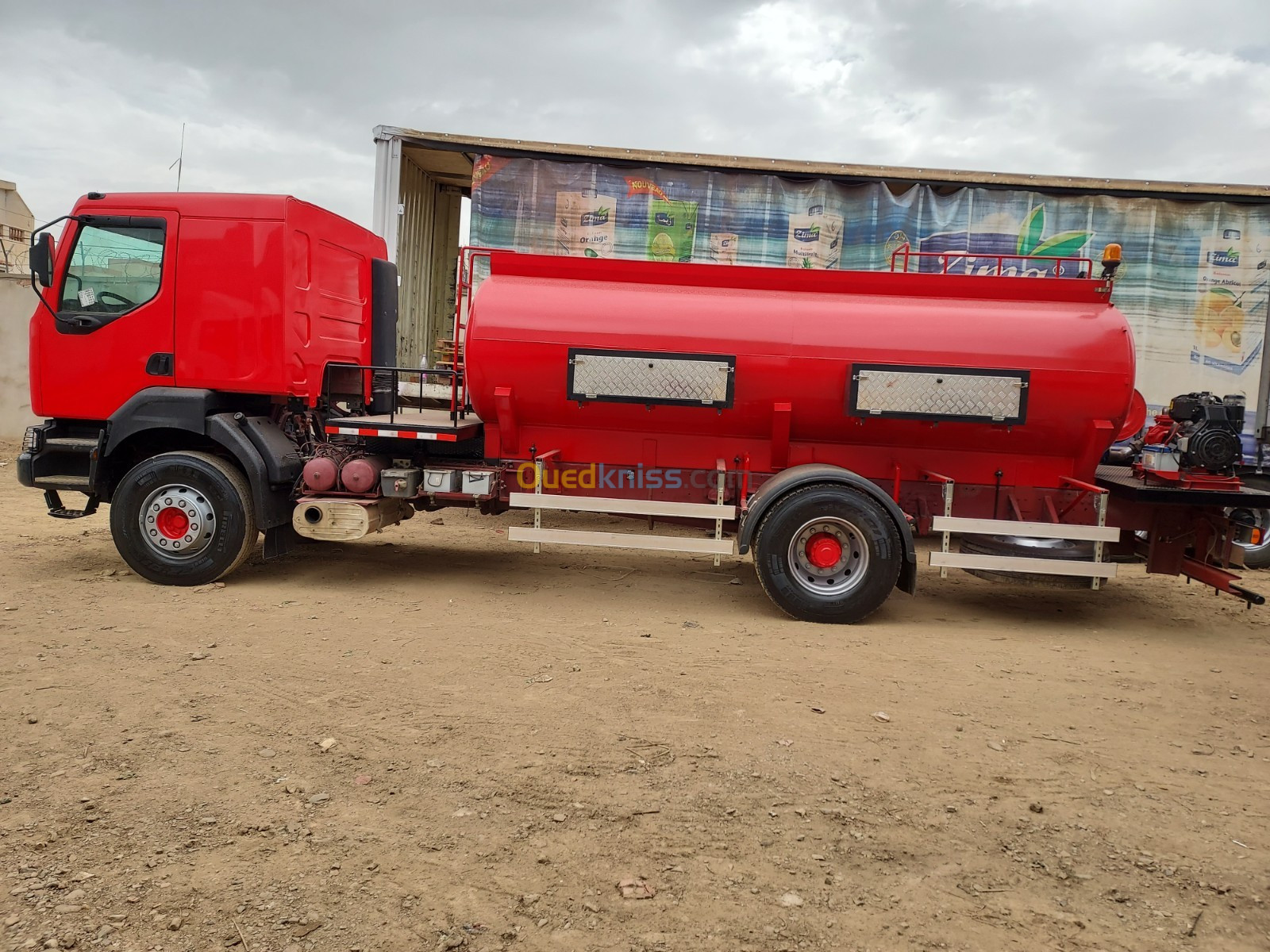 Fabrication citrene sur camion 