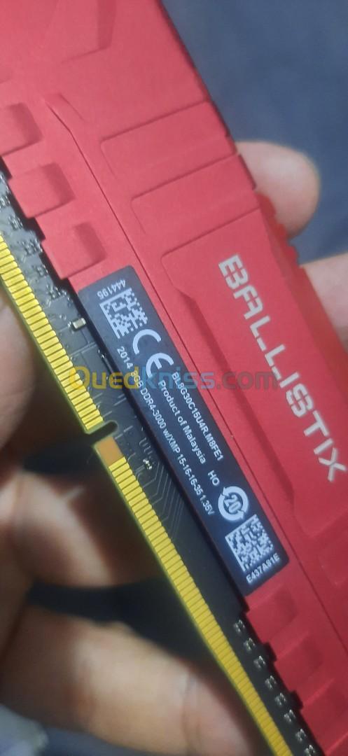 Ram Crucial Ballistix 8Go 3000MHz