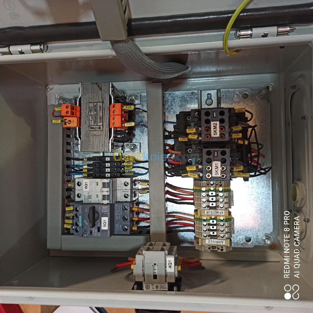 Etude Et Réalisation Des Armoires Electrique