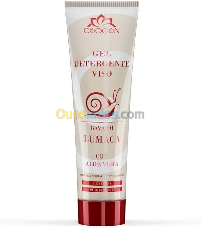 Chogan Gel nettoyant purifiant pour le visage, à la bave d'escargot, 150 ml