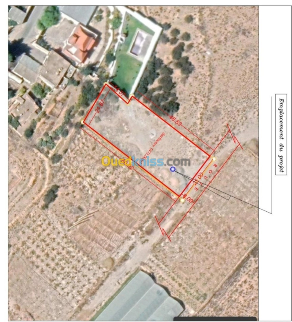 Vente Terrain Batna Fesdis