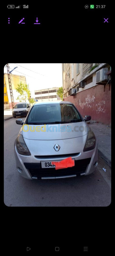 Renault Clio 3 2012 Exception