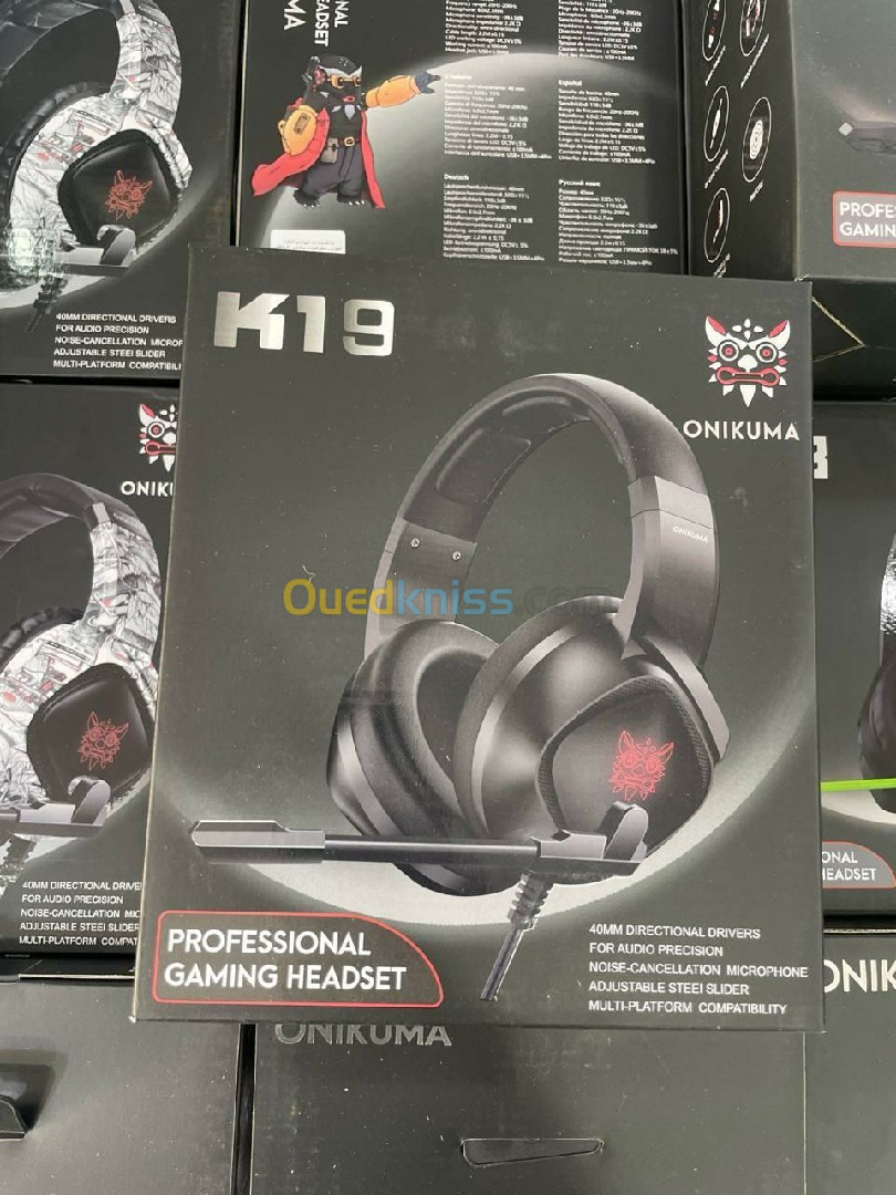 Casque gaming K19 1 ère choix 