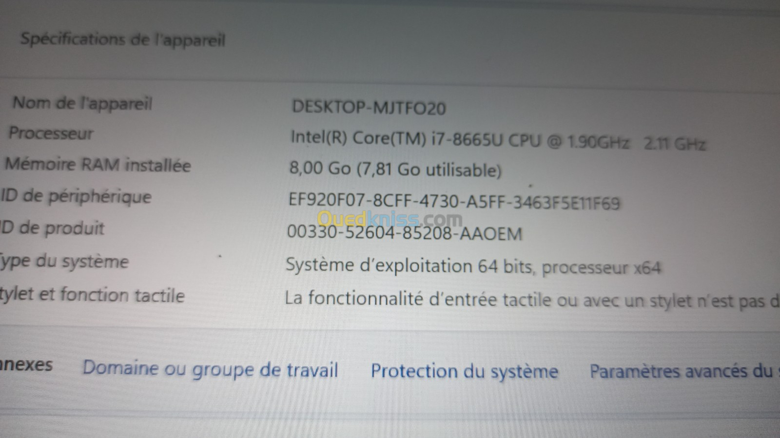 3 laptop dell 7400 HP Lenovo 