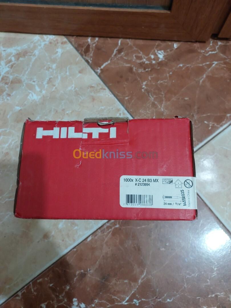 Cloues Hilti 24mm (GX 3)