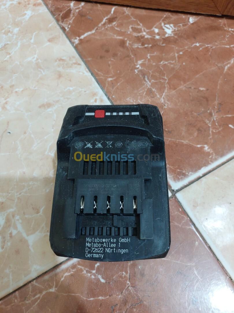 Batterie Metabo 18v 5.5Ah Li HD